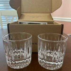 Simon Pearce Montpelier Double Old Fashioned, Set Of 2 Brand New in Box
